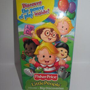 Fisher Price Little People: Big Discoveries Volume 1 VHS Y2k 2000s NEW SEALED